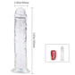 4 Kinds Size Super Suction Transparent Realistic Dildo Ball-free