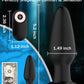 7 Pulsating Speeds Thrusting Anal Plug Vibrator with Remote Control