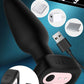 7 Pulsating Speeds Thrusting Anal Plug Vibrator with Remote Control