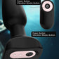7 Pulsating Speeds Thrusting Anal Plug Vibrator with Remote Control