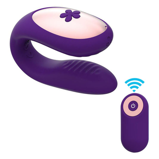 Rechargeable Remote G Spot Couple Stimulator 10 Intense Vibrations