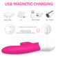9 Pulsating Vibrating Modes Mute Rabbit G Spot Vibrator with Heating