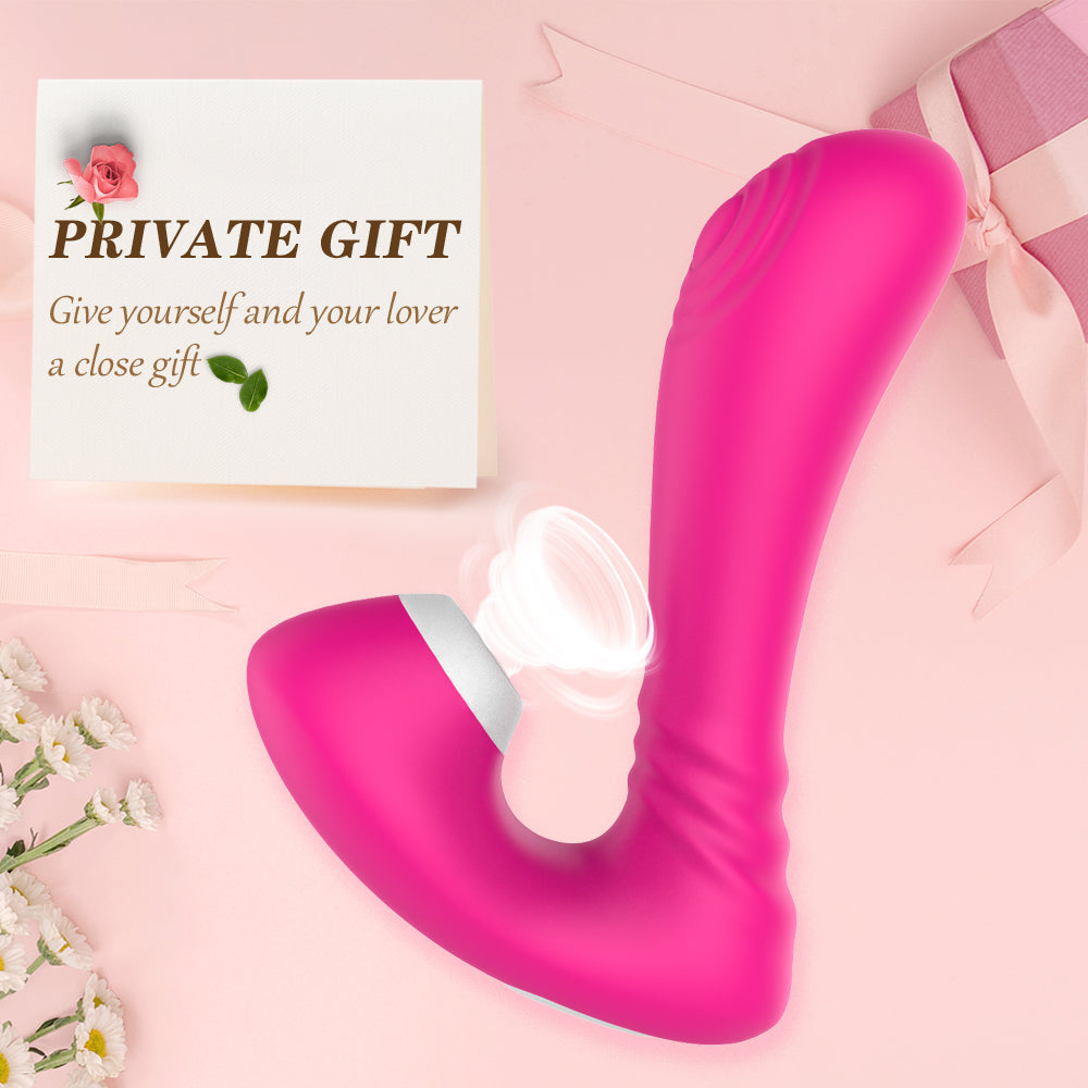 Sucking Clit Stimulator G Spot Thumping Vibrator Wearable 9*9 Modes