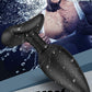 6 Modes Vibrating Anal Butt Plug with Spiral Pattern Flexible Neck