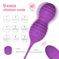 Silicone Wireless Powerful 9 Speed Vibrating Kegel Balls Vibrator