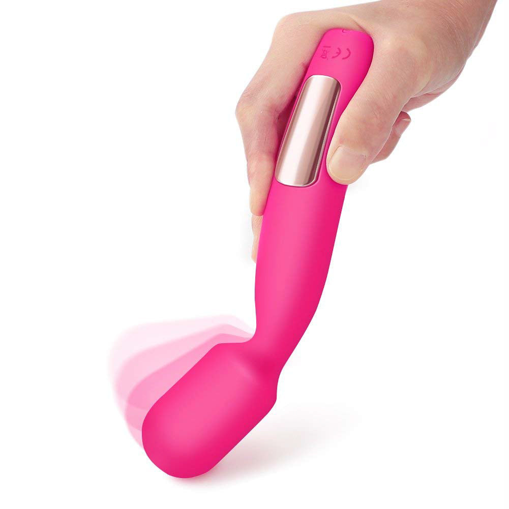 Waterproof Full Body Massager Soft Wand Vibrator 16 Vibration Modes