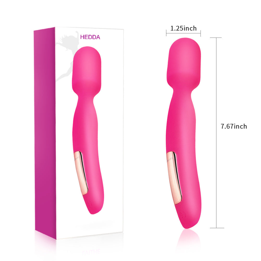 Waterproof Full Body Massager Soft Wand Vibrator 16 Vibration Modes