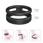 Silicone Dual Penis Ring Premium Stretchy Erection Enhancing Sex Toy