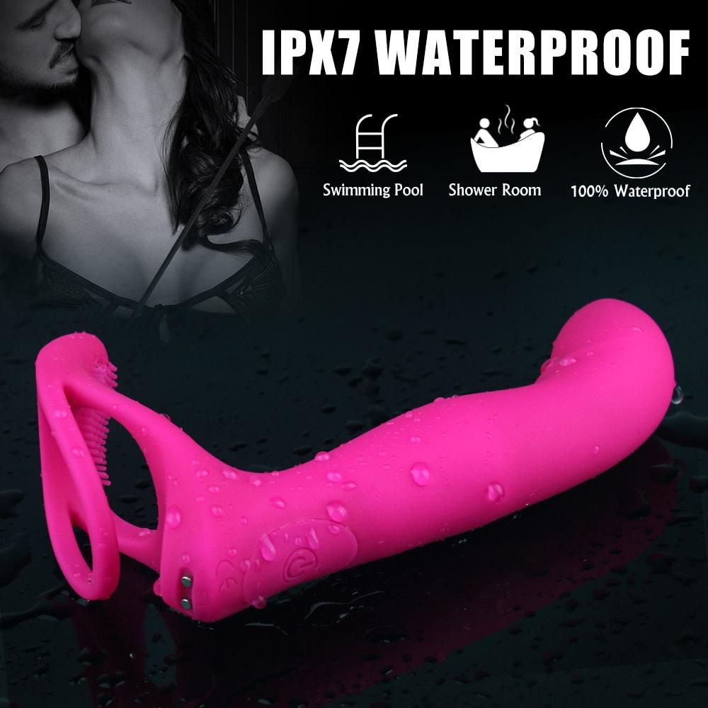 Couple Vibrator Penis Ring Penetrator For Clit Anal G Spot Stimulation